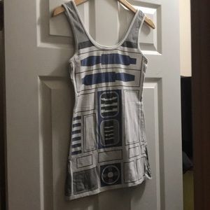 Star Wars R2D2 tank dress size L
